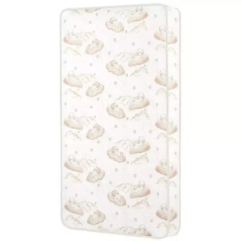 Dream On Me Twinkle 5" 80 Coil Spring Crib & Toddler Bed Mattress: Hypoallergenic, Additional Support Layer, Waterproof Cover