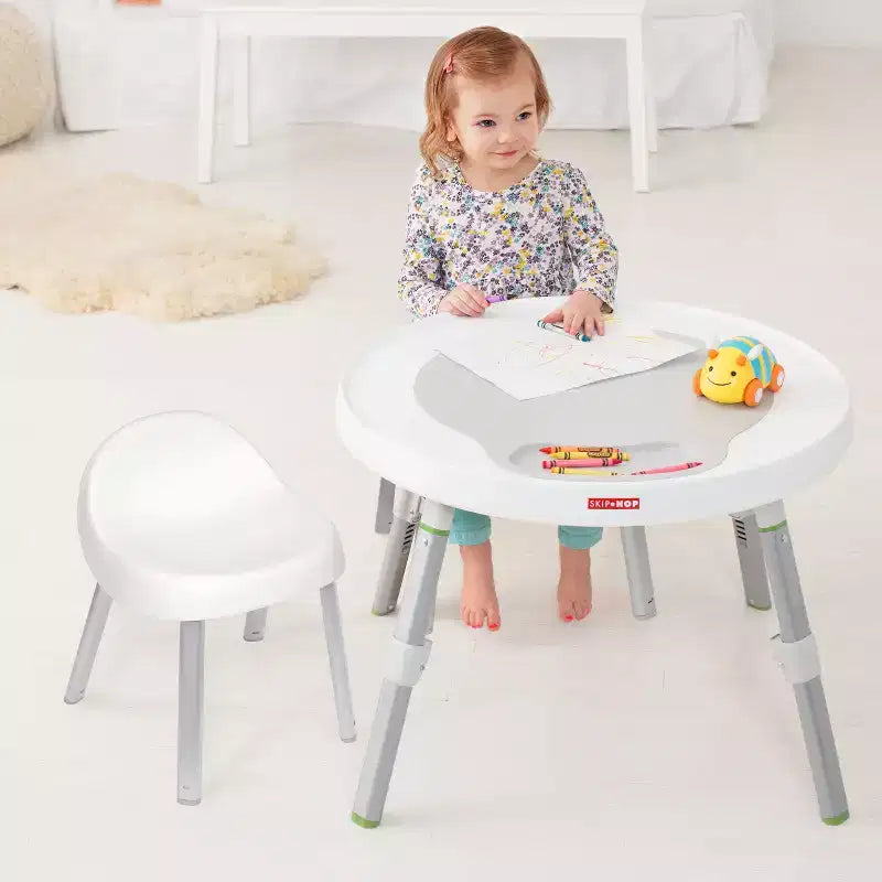 Chaises enfant Explore & More Skip Hop (paquet de 2) – Blanches