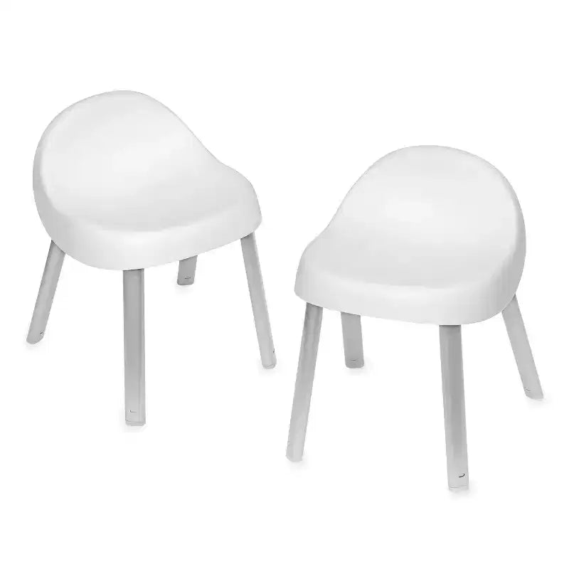 Chaises enfant Explore & More Skip Hop (paquet de 2) – Blanches