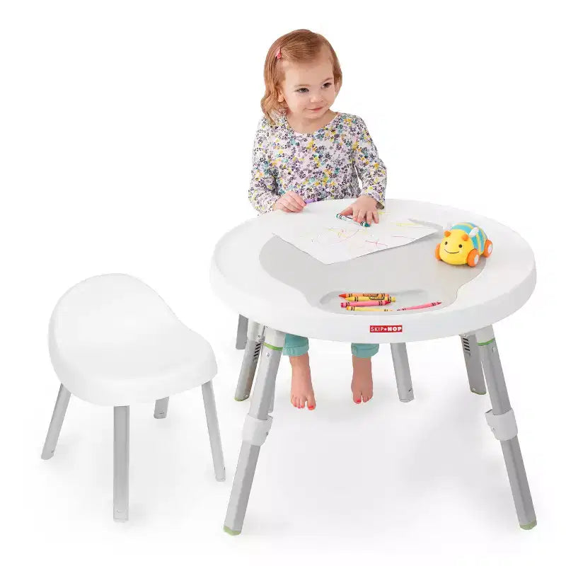 Chaises enfant Explore & More Skip Hop (paquet de 2) – Blanches