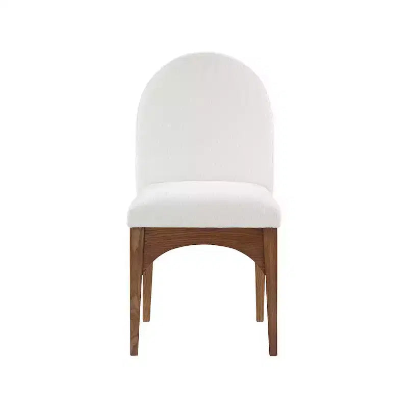Chaise de salle à manger en tissu chenille Waldorf