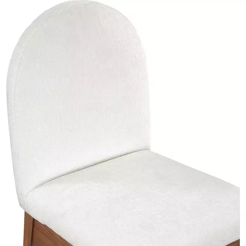 Chaise de salle à manger en tissu chenille Waldorf