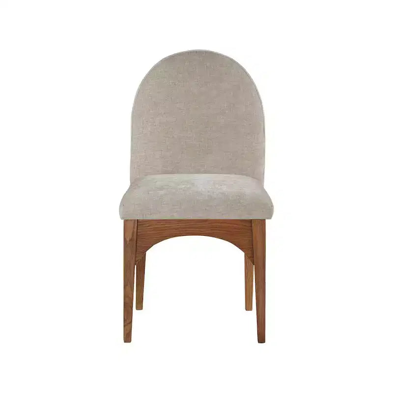 Chaise de salle à manger en tissu chenille Waldorf