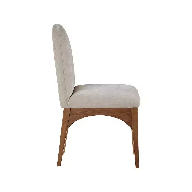 Chaise de salle à manger en tissu chenille Waldorf
