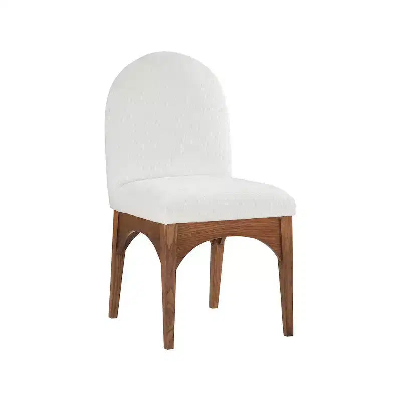 Chaise de salle à manger en tissu chenille Waldorf