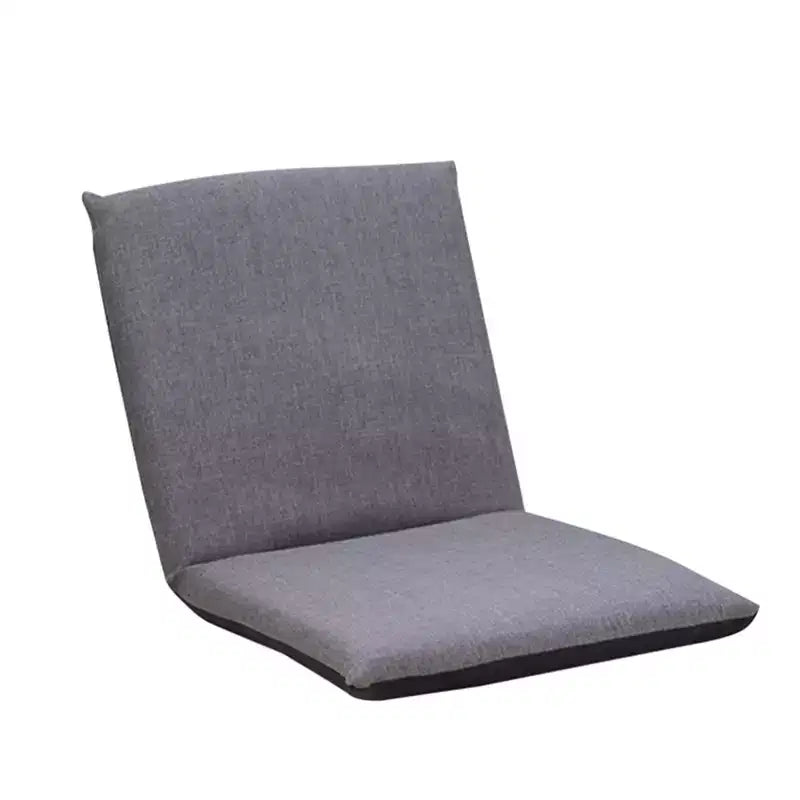 Chaise longue pliable 83x41x17.5cm, siège rembourré en coton réglable 6 positions pour salon et terrasse